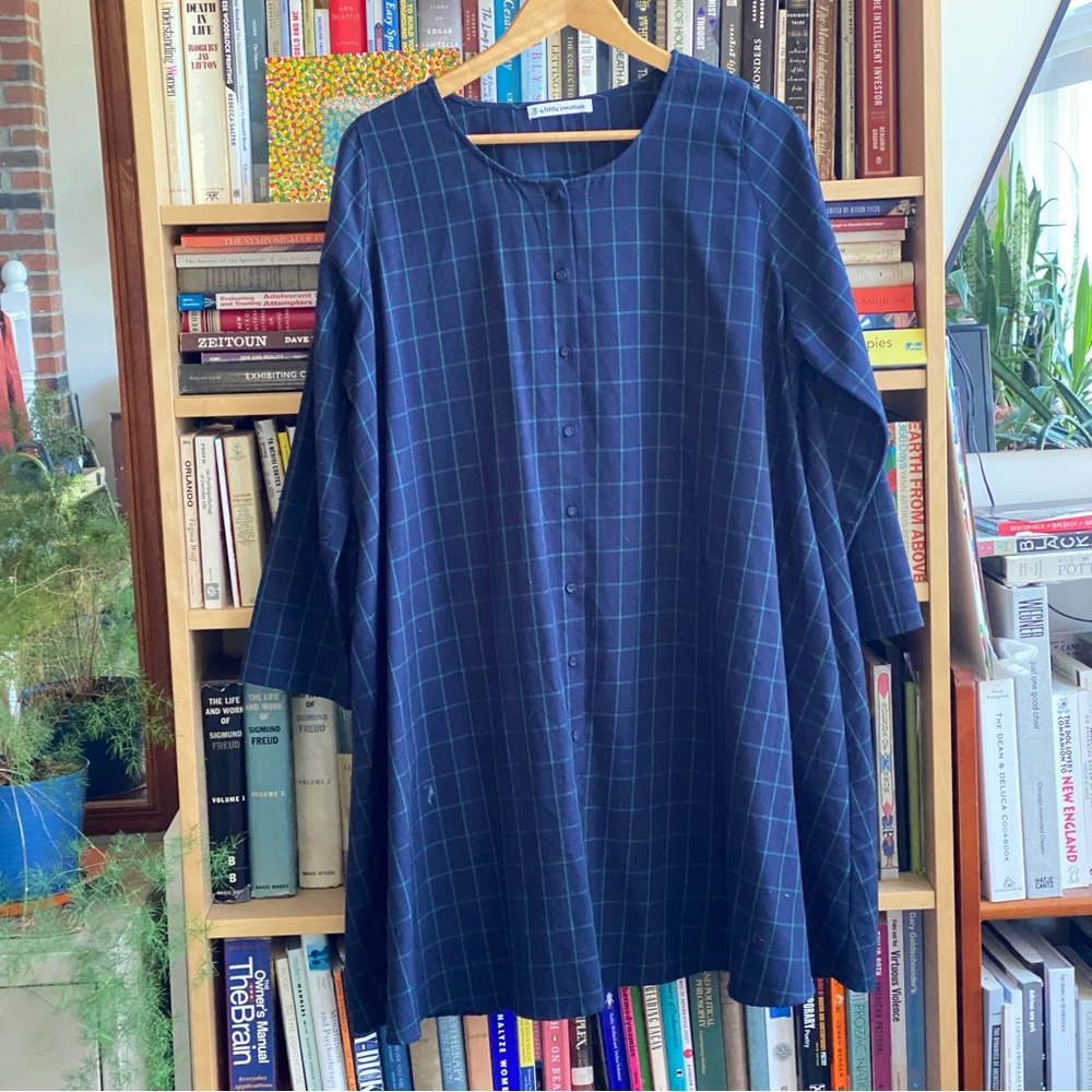 Linen Flannel Dress